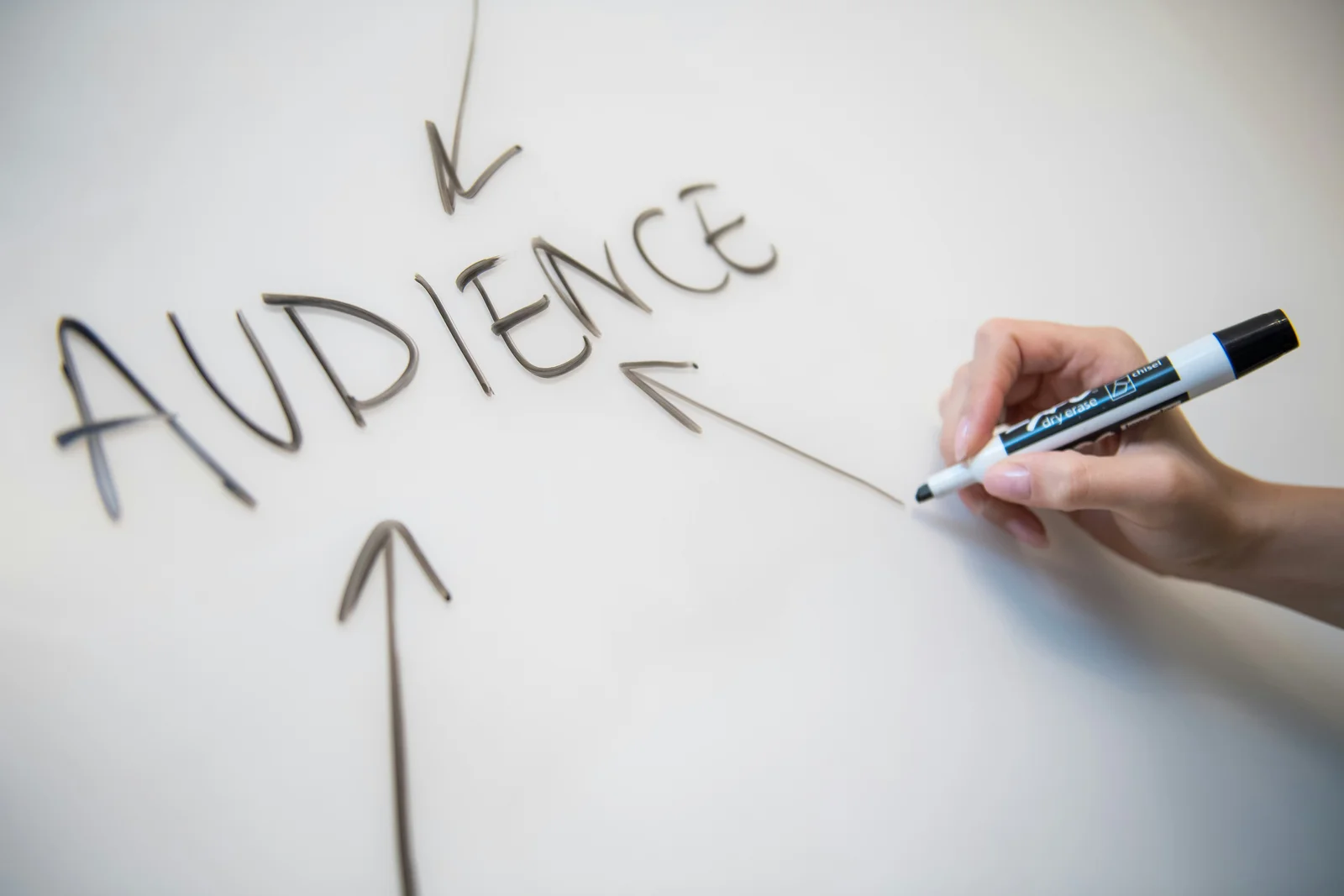 Person working on creative strategy